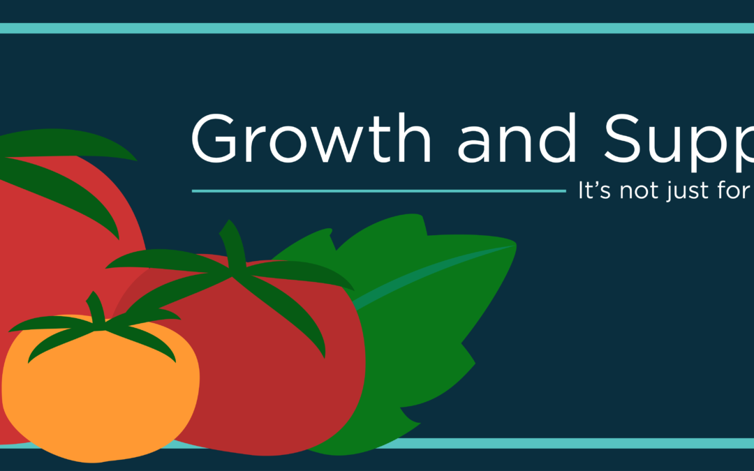 Growth and Support: Not Just for Tomatoes